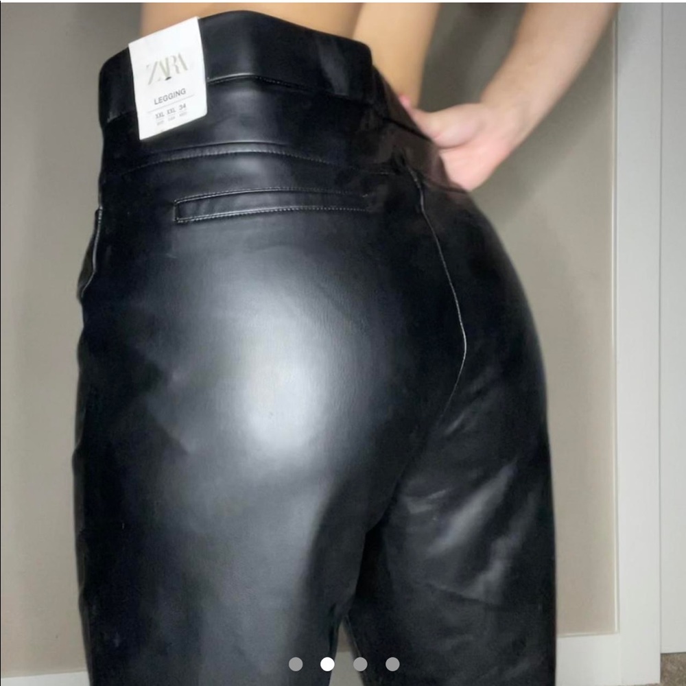 NWT leather pants by Zara